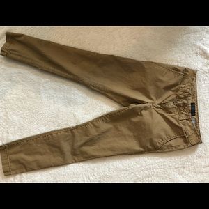Aeropostale slim straight khakis